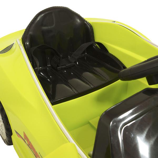 Imagem de Mini Carro Elétrico Infantil Criança 6V com Controle Remoto Verde Brinqway BW-097VD Bivolt