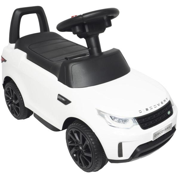 Imagem de Mini Carro Elétrico Infantil Criança Land Rover Discovery Branco Bateria 6V Brinqway BW-080BR Bivolt