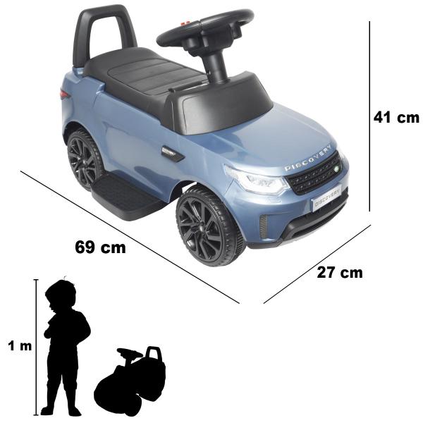 Mini Carro Elétrico Infantil Criança Land Rover Discovery Prata Bateria 6V Brinqway BW-080PR Bivolt Imagem de Mini Carro Elétrico Infantil Criança Land Rover Discovery Prata Bateria 6V Brinqway BW-080PR Bivolt