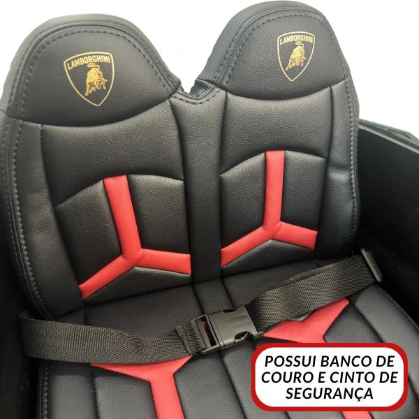 Imagem de Mini Carro Elétrico Infantil Lamborghini Aventador Svj 12V Controle Importway Bw303 Licenciado