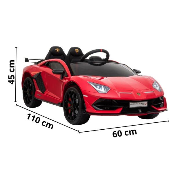 Imagem de Mini Carro Elétrico Infantil Lamborghini Aventador Svj 12V Controle Importway Bw303 Licenciado