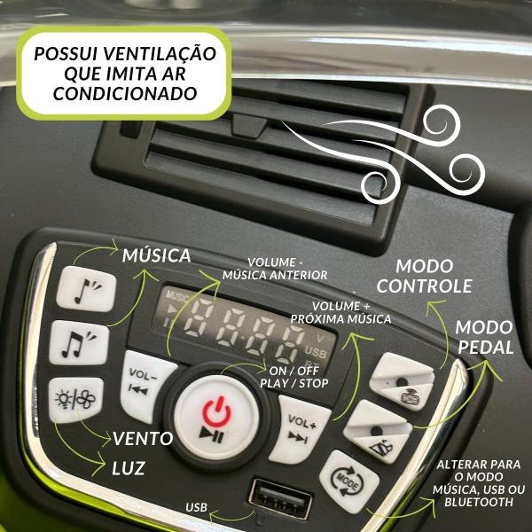 Imagem de Mini Carro Elétrico Infantil Lamborghini Centenari 12V Motorizado Controle Importway Bw305 Bateria