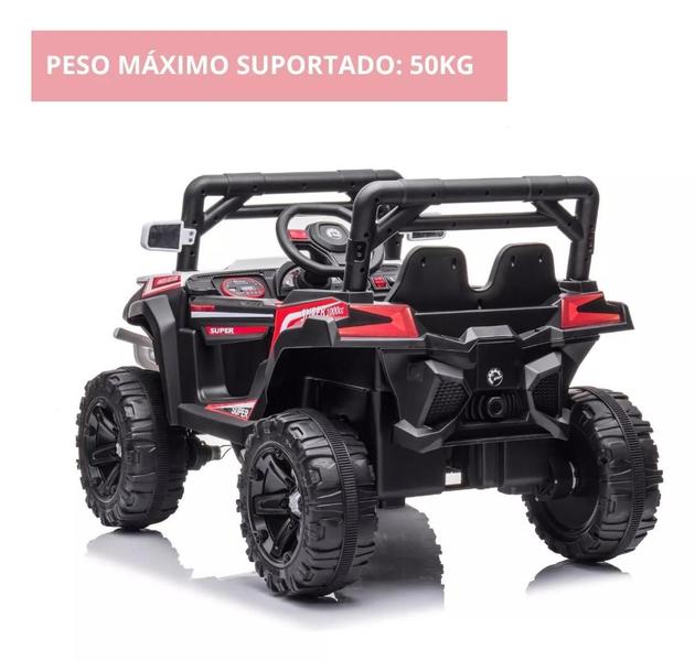 Imagem de Mini Carro Elétrico Infantil Utv Quadriciclo 12V Bw278