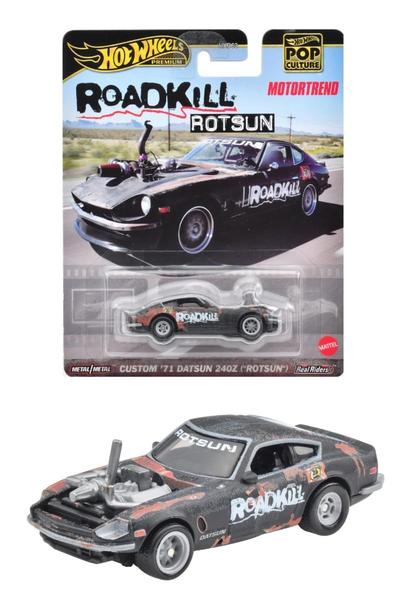 Imagem de Mini carro Hot Wheels Pop Culture Roadkill ROTSUN ROTSUN '71 Datsun 240Z