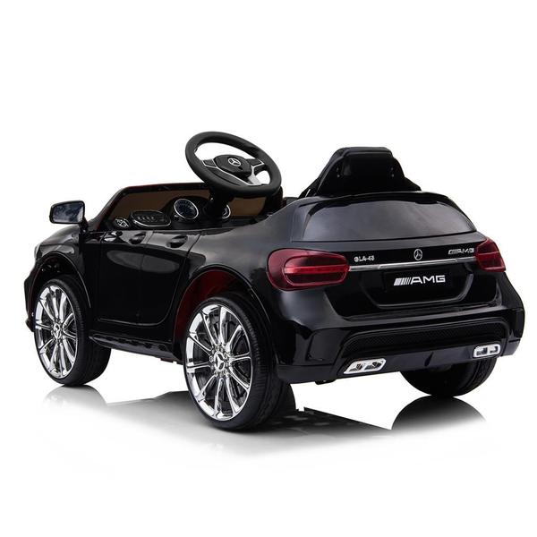 Imagem de Mini Carro Motorizado Elétrico Infantil Mercedes Preto 12v - Bang Toys