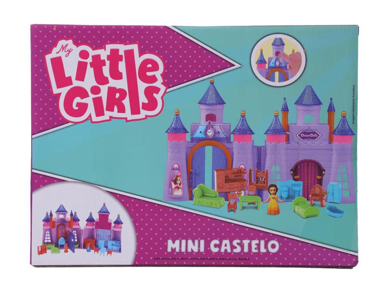 Mini Castelo com Luz - My Little Girls - ST Import - ST Importação Imagem de Mini Castelo com Luz - My Little Girls - ST Import