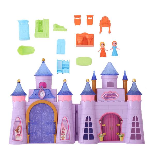 Mini Castelo com Luz - My Little Girls - ST Import - ST Importação Imagem de Mini Castelo com Luz - My Little Girls - ST Import