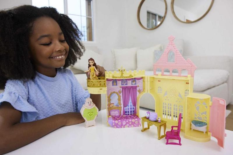 Imagem de Mini Castelo Da Bela Princesas Disney - Mattel HLW94