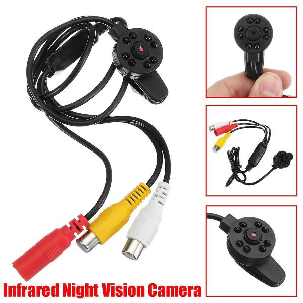 Imagem de Mini CCTV Infravermelho Visão Noturna DIY Câmera SPY Câmera IR escondida