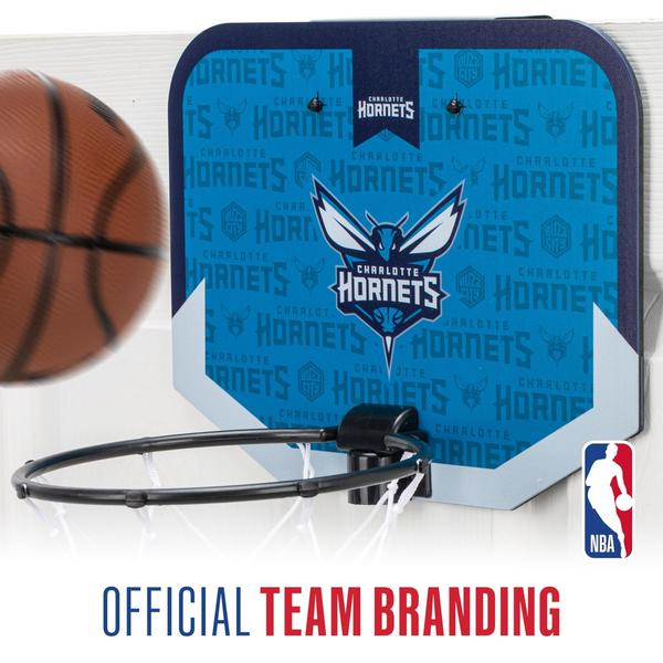 Imagem de Mini cesta de basquete Franklin Sports NBA Charlotte Hornets