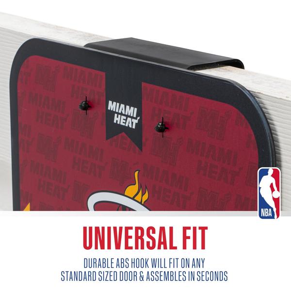 Imagem de Mini cesta de basquete Franklin Sports NBA Miami Heat Kids