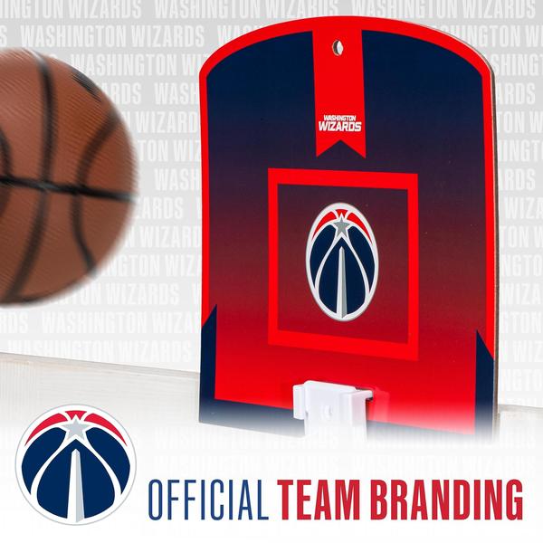 Imagem de Mini cesta de basquete Franklin Sports NBA Washington Wizards