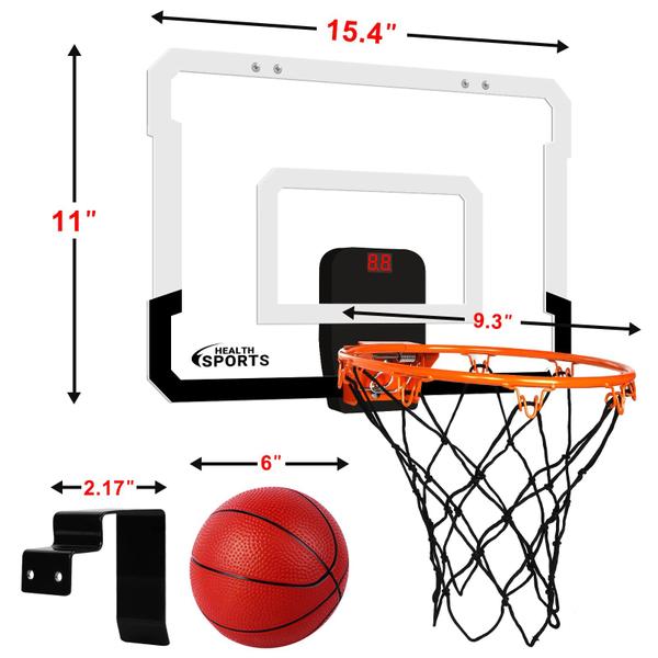 Imagem de Mini cesta de basquete Xucutu com placar eletrônico