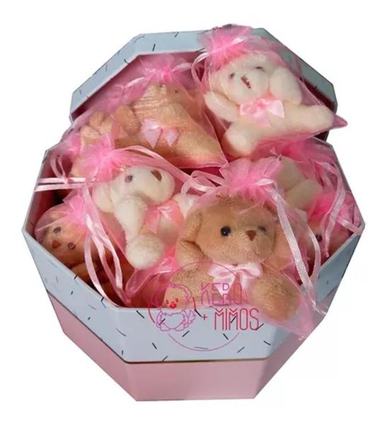 Mini Chaveiro Urso (A) Principe Princesa 6cm Completo! 30pçs - Maternidade - PELUCIAS&CIA Imagem de Mini Chaveiro Urso (A) Principe Princesa 6cm Completo! 30pçs - Maternidade