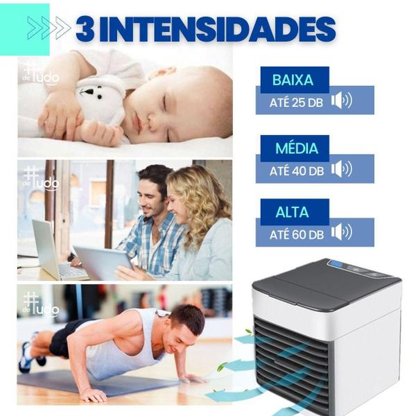 Imagem de Mini Climatizador Ar Condicionado De Mesa