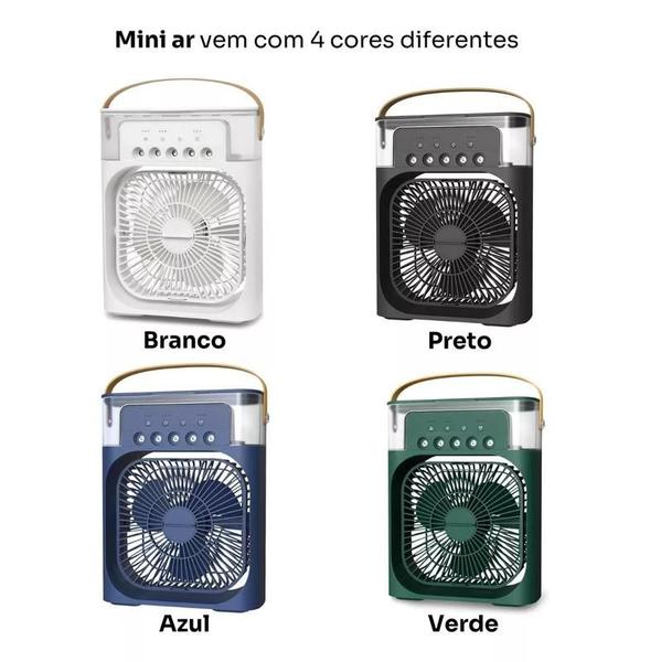 Imagem de Mini Climatizador Gelo Bivolt Refresque-se com Flexibilidade