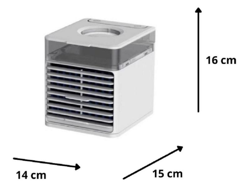 Imagem de Mini Climatizador Umidificador De Ar Condicionado Portátil 