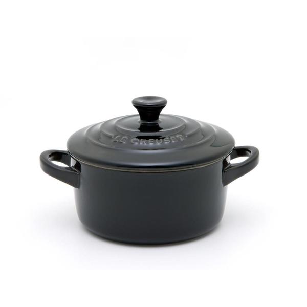 Imagem de Mini Cocotte de Cerâmica 10 cm Preto Le Creuset