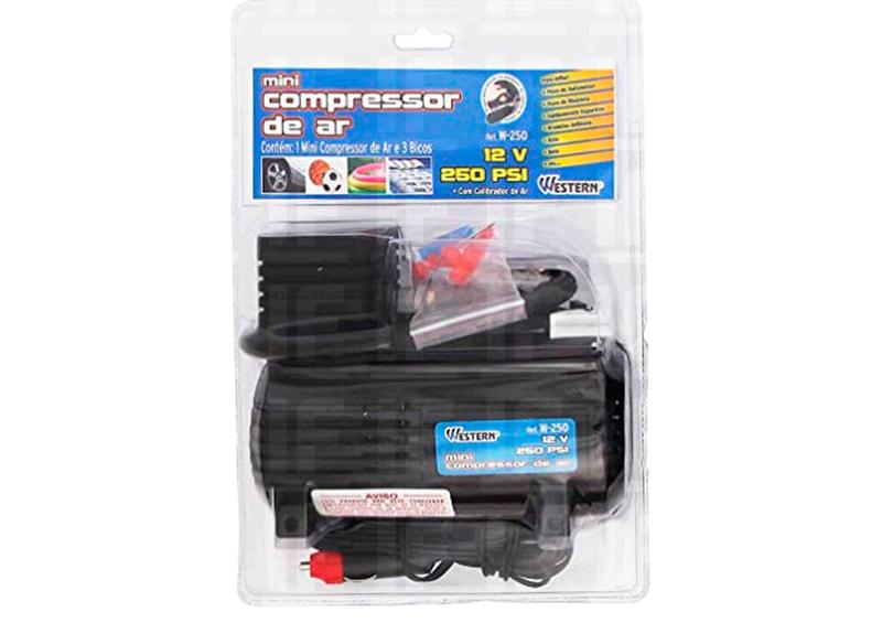 Imagem de Mini Compressor Ar 250psi 12v Portatil A Bateria