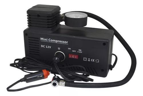 Imagem de Mini compressor de ar 2x1 automotivo eletrico 300si 30l/min 220v