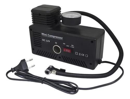 Imagem de Mini compressor de ar 2x1 automotivo eletrico 300si 30l/min 220v