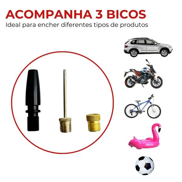 Imagem de Mini Compressor de Ar Automotivo 100PSI 17L/min IWMCA10017 - Importway