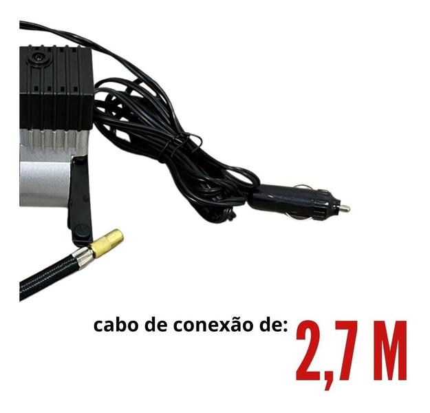 Imagem de Mini Compressor De Ar Automotivo 100Psi 20L/Min Iwmca10020