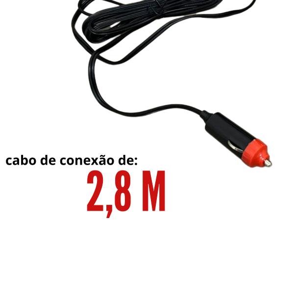 Imagem de Mini Compressor de Ar Automotivo 12V 300PSI 30L/MIN ImportWay IWMCA30030