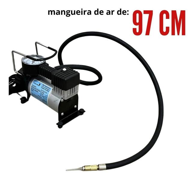 Imagem de Mini compressor de ar automotivo 150psi 35l/min iwmca15035