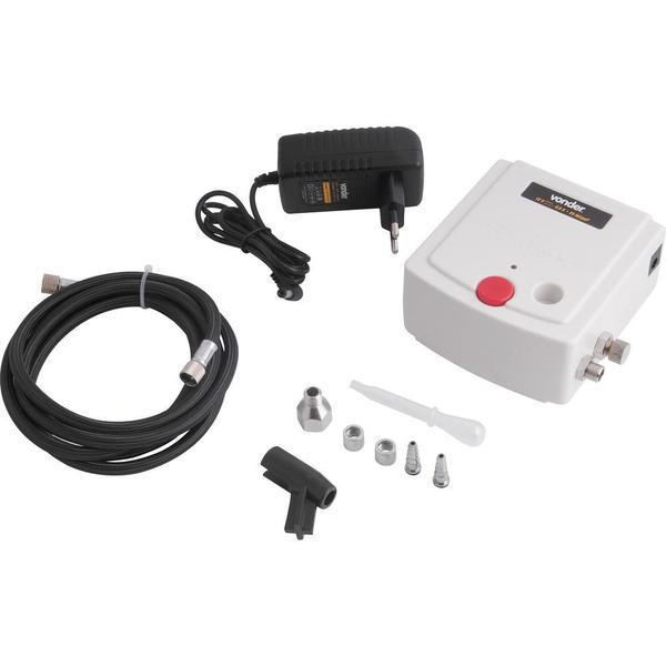 Mini Compressor P/ Aerografo - Vonder Imagem de Mini Compressor P/ Aerografo - Vonder