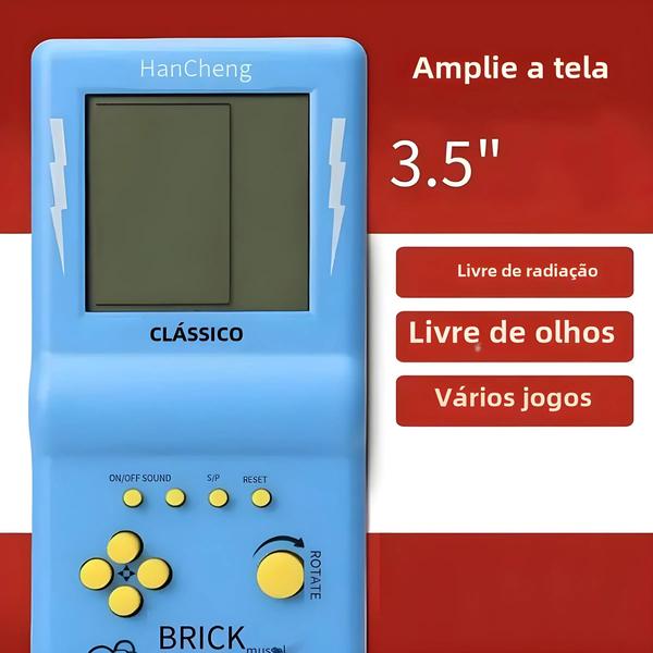 Imagem de Mini Console De Jogos Portátil Retrô Infantil 23 Jogos Integrados Brinquedo Clássico Para Estudantes