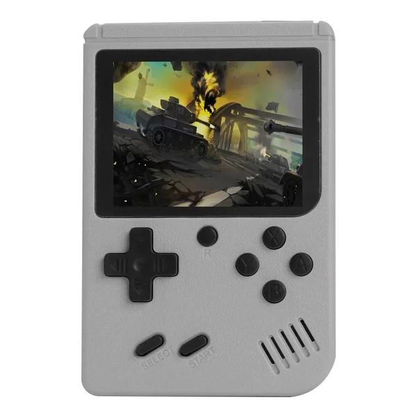 Imagem de Mini Console de Videogame Portátil Retrô - 8 Bits, 3 Polegadas, LCD, 500 Jogos Embutidos