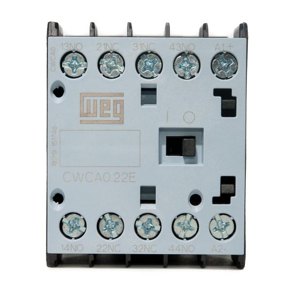 Imagem de Mini Contator Weg Tripolar CWCA0 2NA+2NF 220Vca