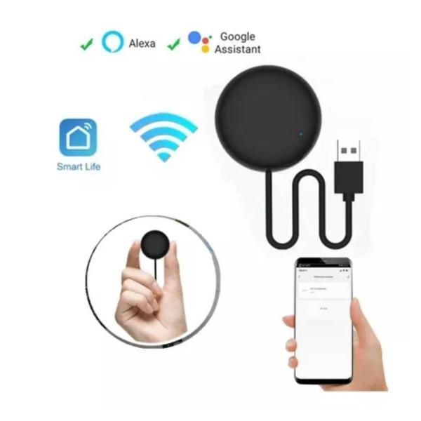 Imagem de Mini Controle Universal Inteligente Wi-Fi Alexa Google