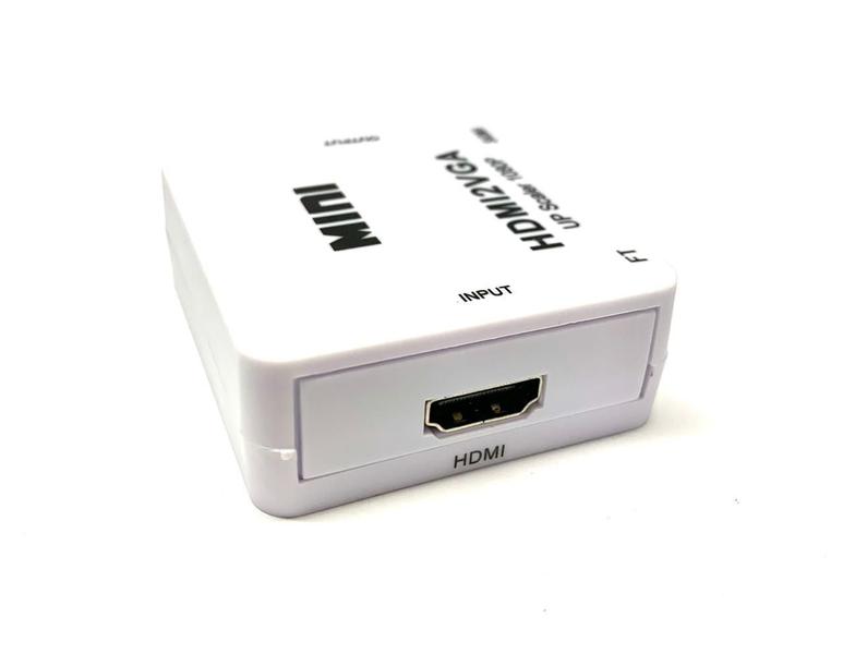 Imagem de Mini Conversor Adaptador Hdmi Para Vga Nfe Atacado