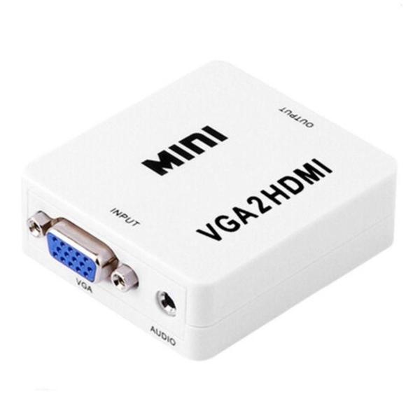 Imagem de Mini Conversor VGA para Hdmi 1080p c/ Áudio CC-VH1K Exbom