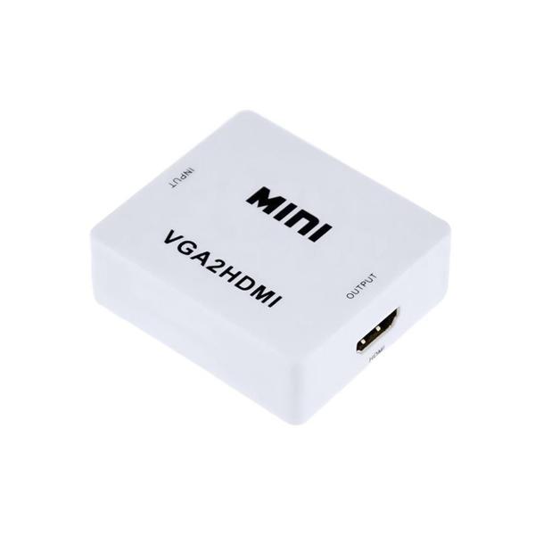 Imagem de Mini Conversor VGA x HDMI com Áudio