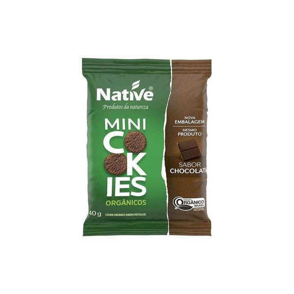 Imagem de Mini Cookies de Chocolate Orgânico 40g - Native