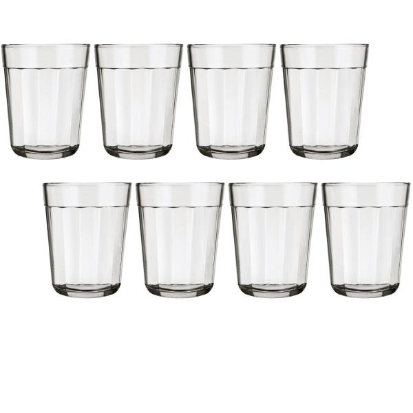 Imagem de Mini Copos Americano de Vidro Dose Cachaça Shot Tequila 8Un