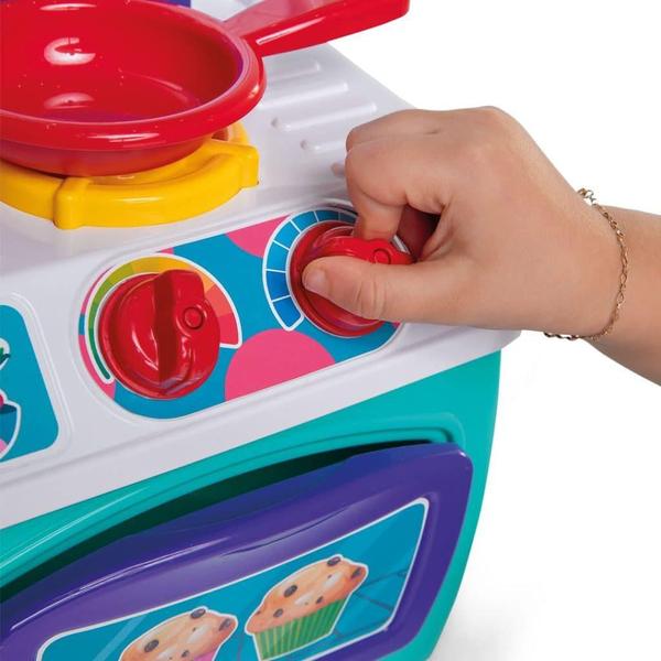 Imagem de Mini Cozinha de Brinquedo Baby Chef Com Formas Didáticas Tateti