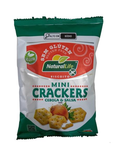 Imagem de Mini Crackers Cebola E Salsa Vegano Sem Glúten 70G - Kodilar