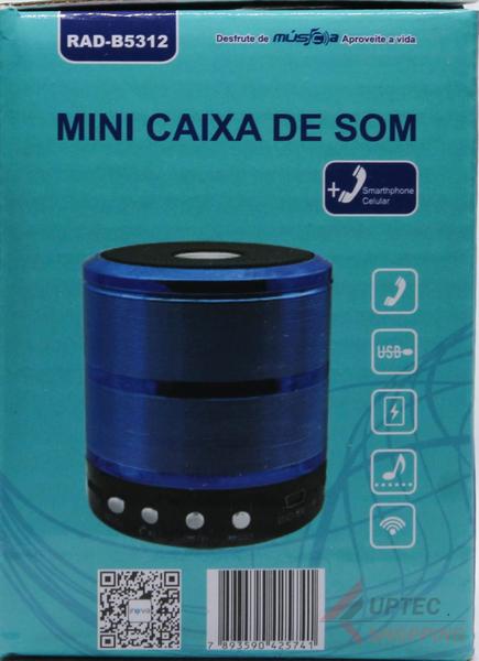 Imagem de Mini cx de som wireless mp3/fm/sd usb cores - Inova