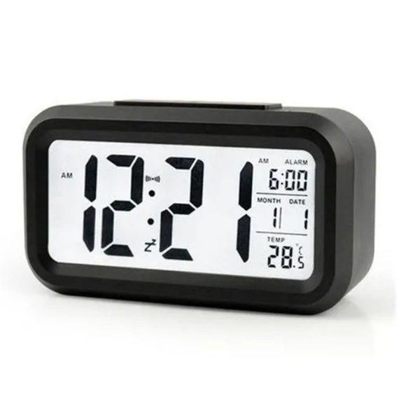 Imagem de Mini Despertador Relógio Portátil Digital Único Led Lcd