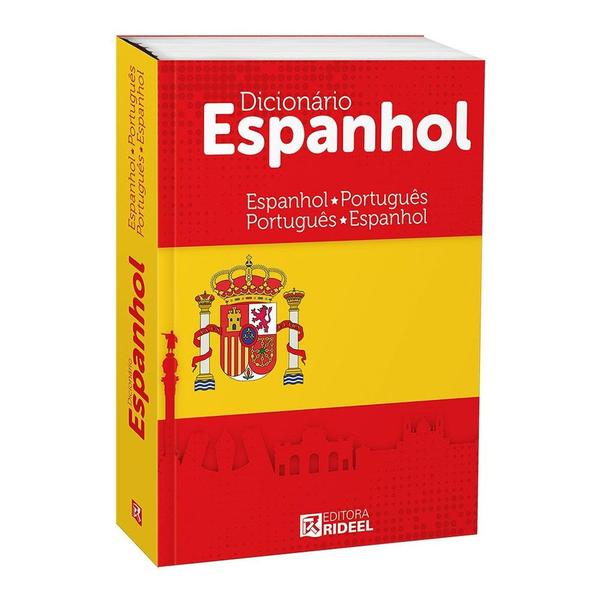 Imagem de Mini Dicionário Rideel Inglês Português e Espanhol - Kit 3 Volumes