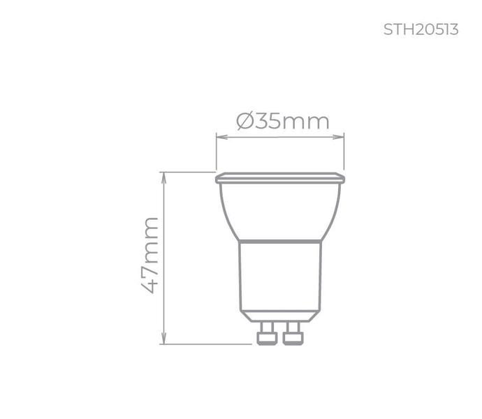 Imagem de Mini dicroica mr11 evo 3w - irc95 - sth20513