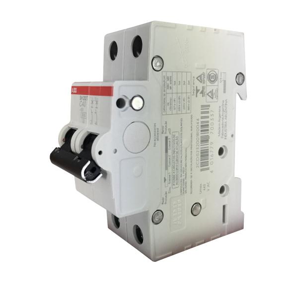 Imagem de Mini Disjuntor  Bipolar 40A  SH202 T-C40  ABB