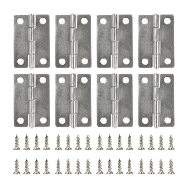 Mini Dobradiça 3,6cm Com Parafuso Para Caixa Mdf 30 Unidades - Russo Art Imagem de Mini Dobradiça 3,6cm Com Parafuso Para Caixa Mdf 30 Unidades