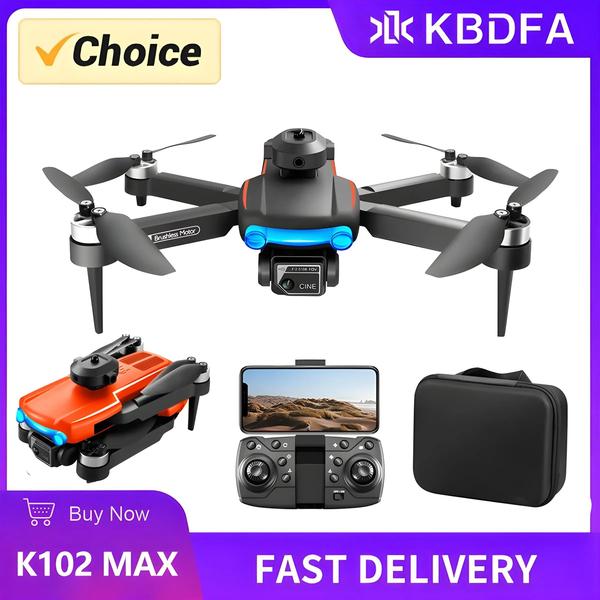 Imagem de Mini Drone 4K com Câmera HD KBDFA K102 Pro - Fluxo Ótico e Fotografia Aérea