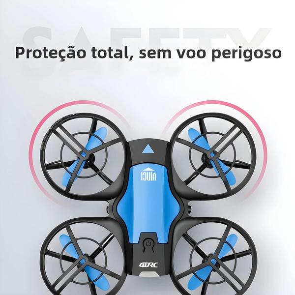 Imagem de Mini Drone 4k Hd Com Câmera Wifi Fpv Helicóptero Rc Para Crianças Com Altura Mantém 1080p Grande