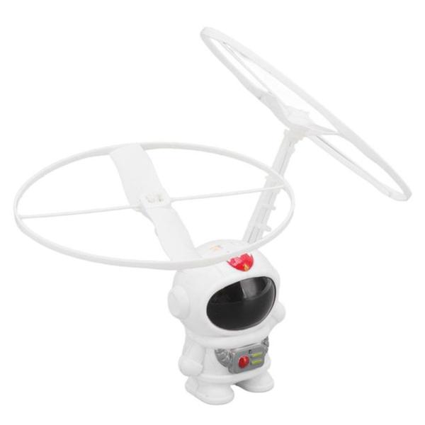 Imagem de Mini Drone Astronauta Boomerang Voador Helice Sensor Movimento LED USB Bateria Recarregavel Criança Diversao Entretenimento Resistente Seguro Brincade